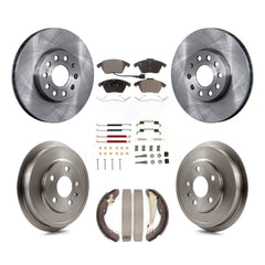 Transit Auto K8F-102330 Disc Brake Kit for 2011-2012 Volkswagen Jetta - Front and Rear product image