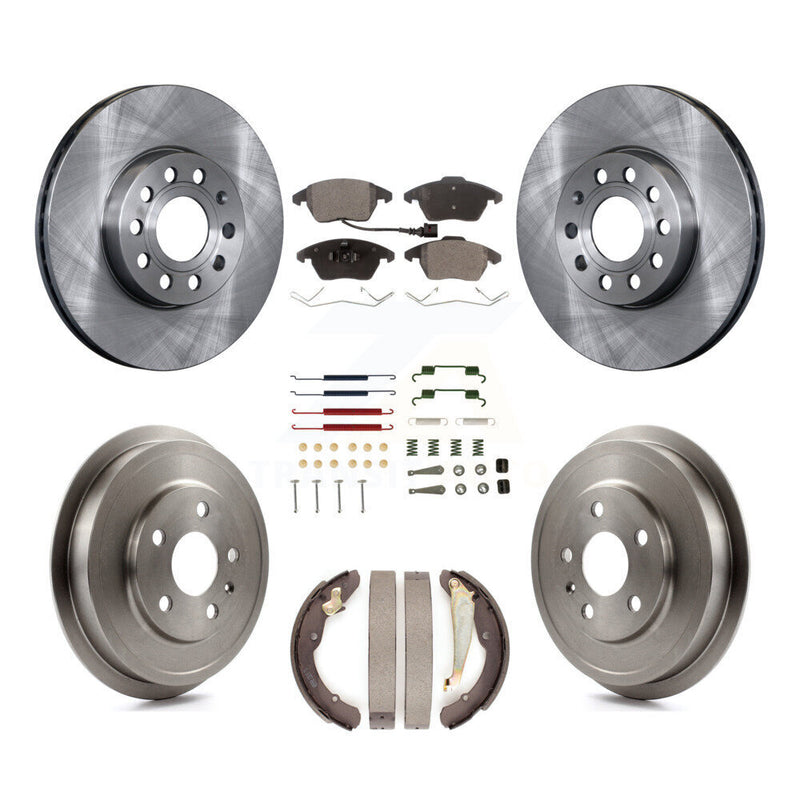 Transit Auto K8F-102330 Disc Brake Kit for 2011-2012 Volkswagen Jetta - Front and Rear product image