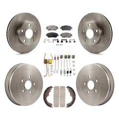 Transit Auto K8F-102331 Disc Brake Kit for 2005-2015 Toyota Tacoma - Front and Rear product image