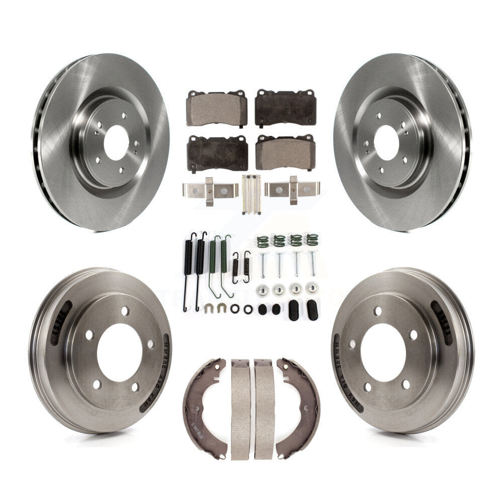 Transit Auto K8F-102334 Disc Brake Kit for 2008 Mitsubishi Lancer - Front and Rear product image