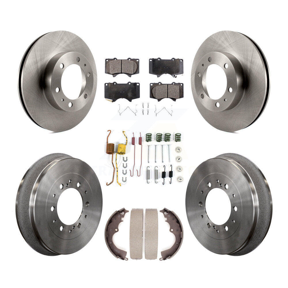 Transit Auto K8F-102337 Disc Brake Kit for 2005-2023 Toyota Tacoma - Front and Rear product image
