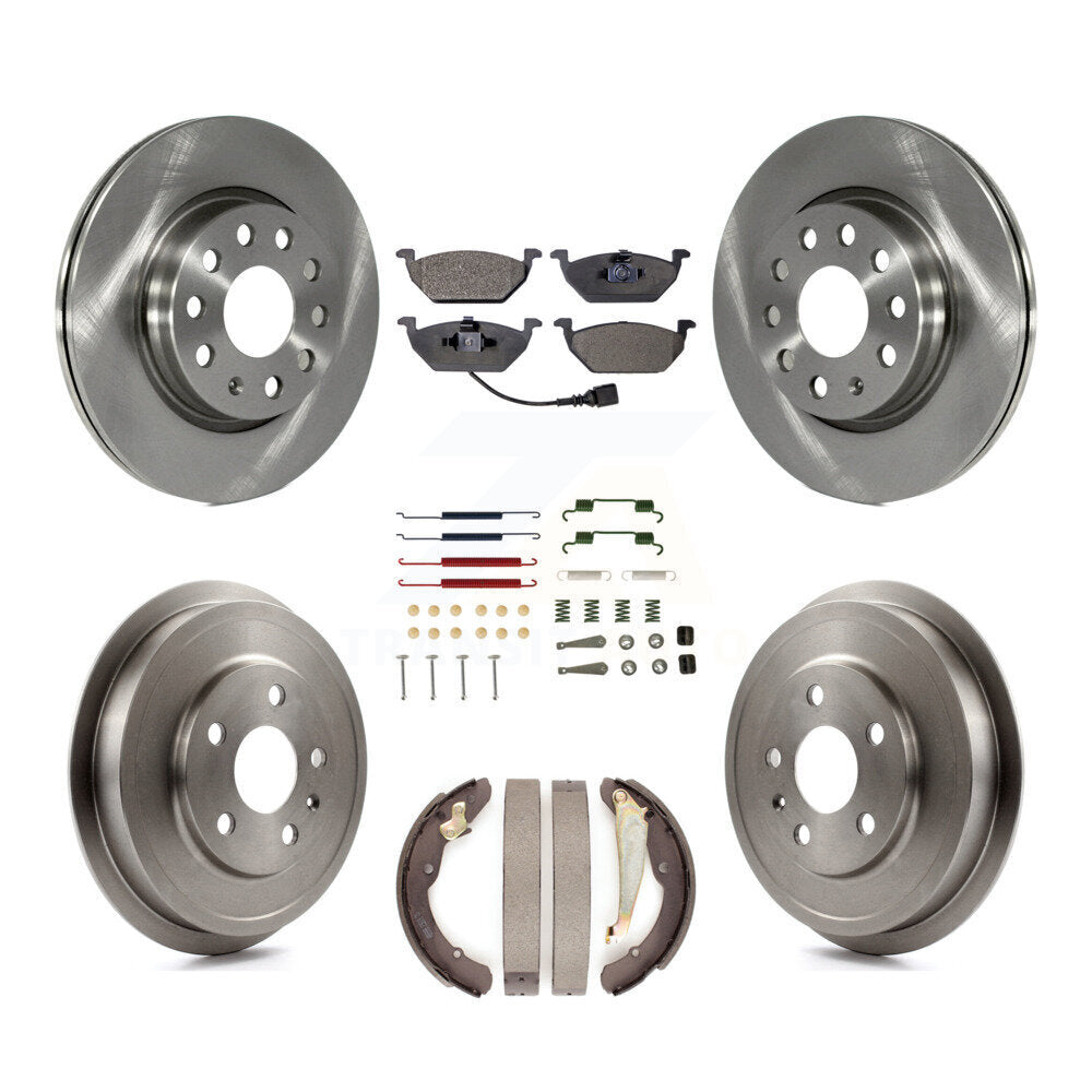 Transit Auto K8F-102338 Disc Brake Kit for 2011-2012 Volkswagen Jetta - Front and Rear product image