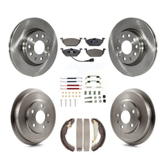 Transit Auto K8F-102338 Disc Brake Kit for 2011-2012 Volkswagen Jetta - Front and Rear product image