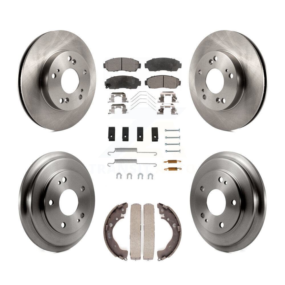 Transit Auto K8F-102339 Disc Brake Kit for 2015 Honda Civic - Front and Rear product image