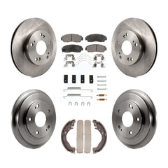 Transit Auto K8F-102339 Disc Brake Kit for 2015 Honda Civic - Front and Rear product image