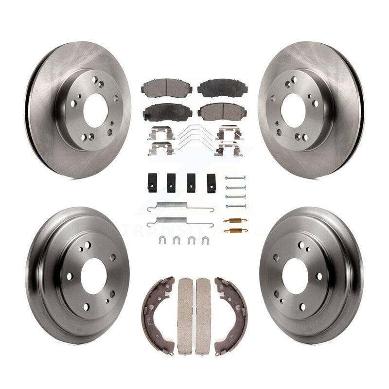 Transit Auto K8F-102339 Disc Brake Kit for 2015 Honda Civic - Front and Rear product image