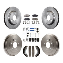 Transit Auto K8F-102340 Disc Brake Kit for 2013-2019 Nissan Sentra - Front and Rear product image