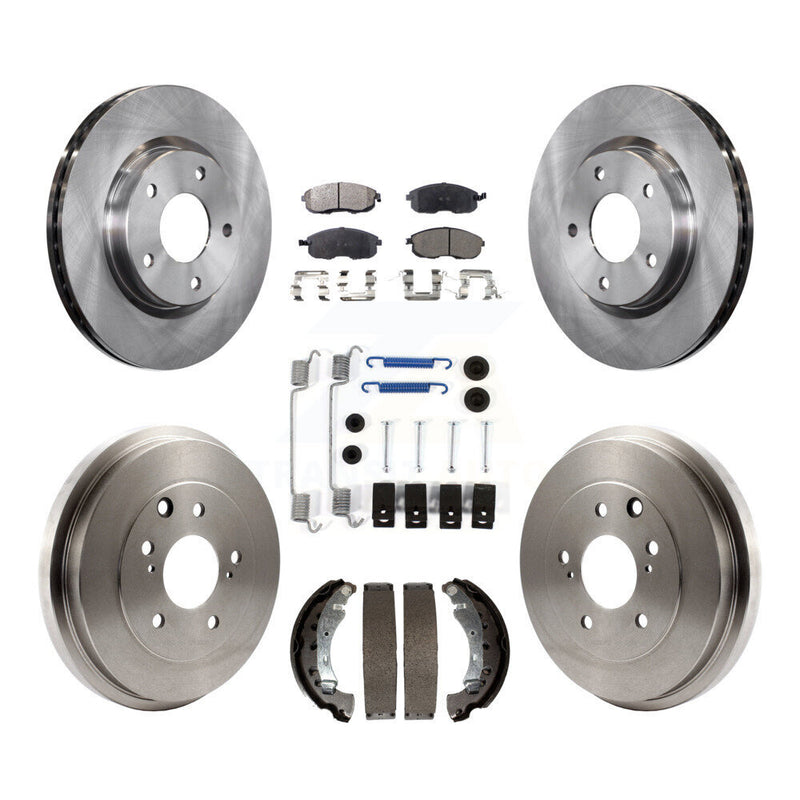 Transit Auto K8F-102340 Disc Brake Kit for 2013-2019 Nissan Sentra - Front and Rear product image