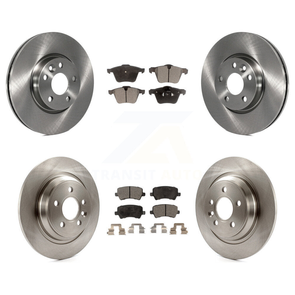 Transit Auto K8F-102342 Disc Brake Kit for 2008 Volvo V70 - Front and Rear product image