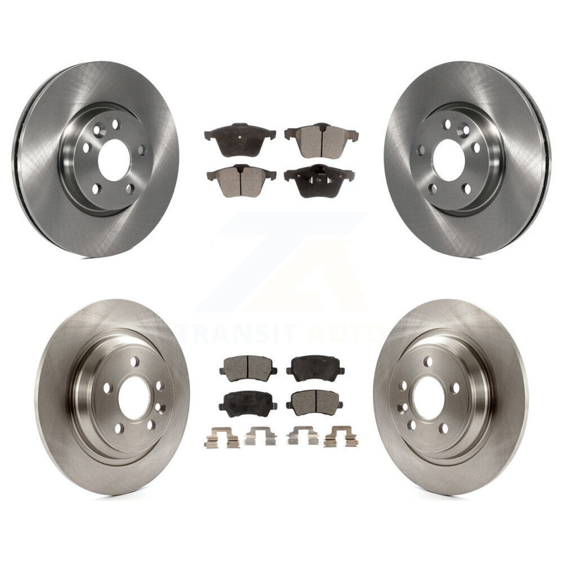 Transit Auto K8F-102342 Disc Brake Kit for 2008 Volvo V70 - Front and Rear product image