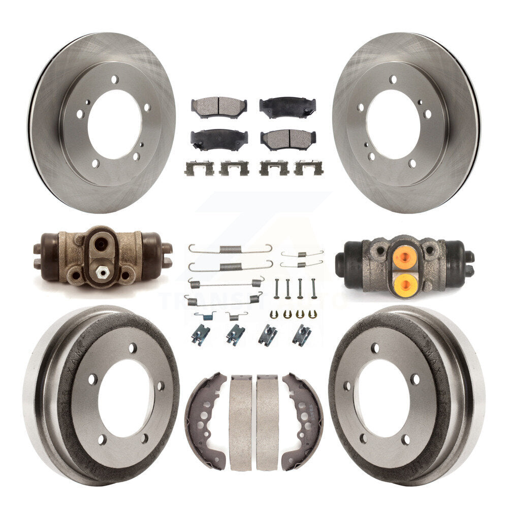 Transit Auto K8F-102344 Disc Brake Kit for 2000-2004 Suzuki Vitara, Chevrolet Tracker - Front and Rear product image