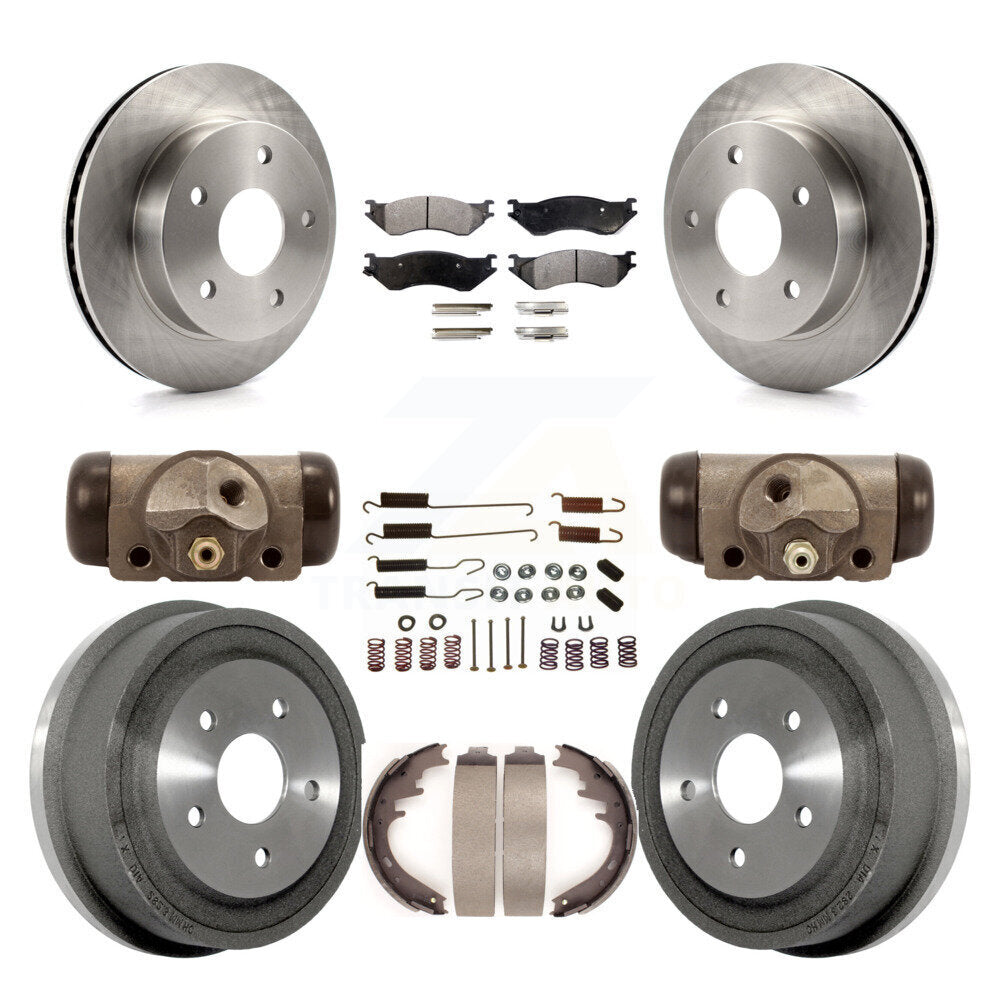 Transit Auto K8F-102348 Disc Brake Kit for 2000-2001 Dodge Ram 1500 - Front and Rear product image