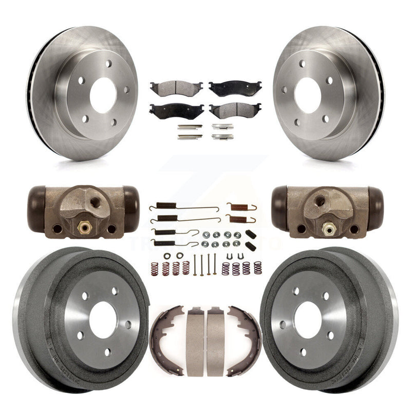 Transit Auto K8F-102348 Disc Brake Kit for 2000-2001 Dodge Ram 1500 - Front and Rear product image