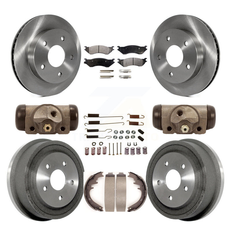 Transit Auto K8F-102349 Disc Brake Kit for 2000-2001 Dodge Ram 1500 - Front and Rear product image