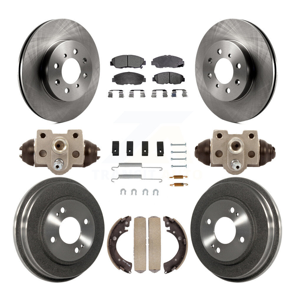 Transit Auto K8F-102357 Disc Brake Kit for 2001-2005 Honda Civic - Front and Rear product image