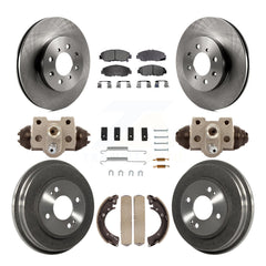 Transit Auto K8F-102357 Disc Brake Kit for 2001-2005 Honda Civic - Front and Rear product image