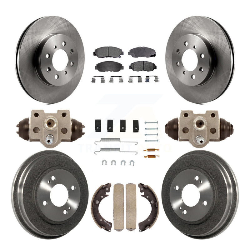 Transit Auto K8F-102357 Disc Brake Kit for 2001-2005 Honda Civic - Front and Rear product image