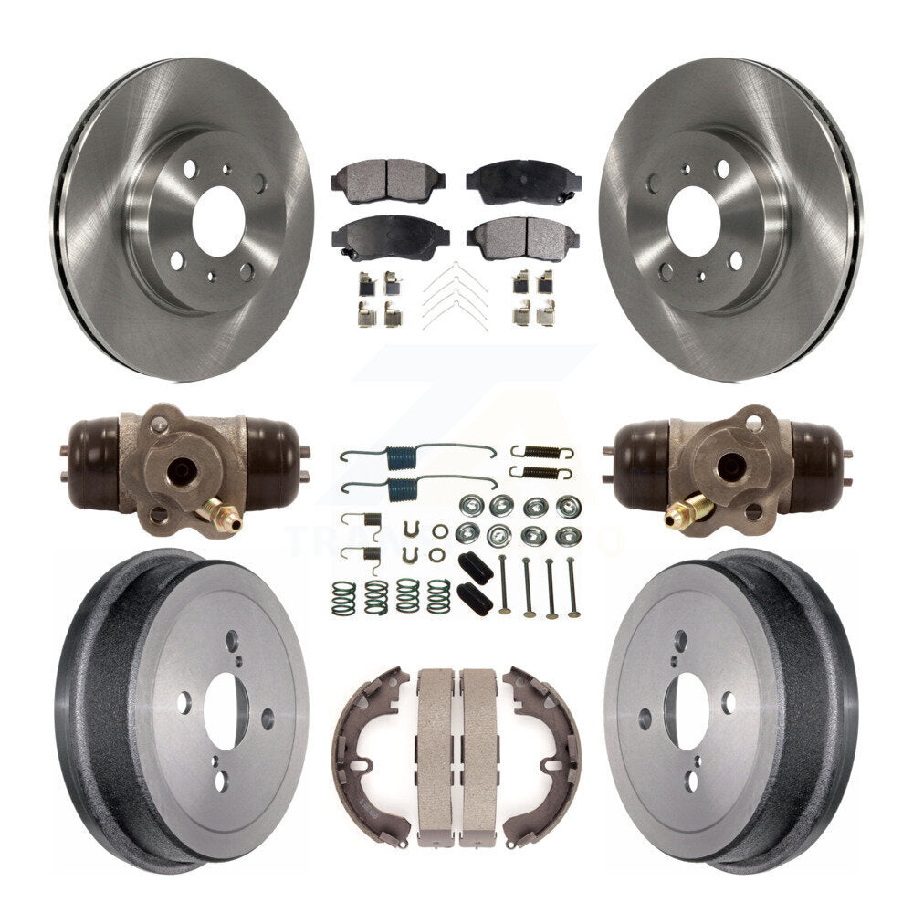 Transit Auto K8F-102369 Disc Brake Kit for 1993-1997 Geo Prizm, Toyota Corolla - Front and Rear product image