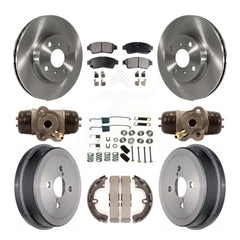 Transit Auto K8F-102369 Disc Brake Kit for 1993-1997 Geo Prizm, Toyota Corolla - Front and Rear product image