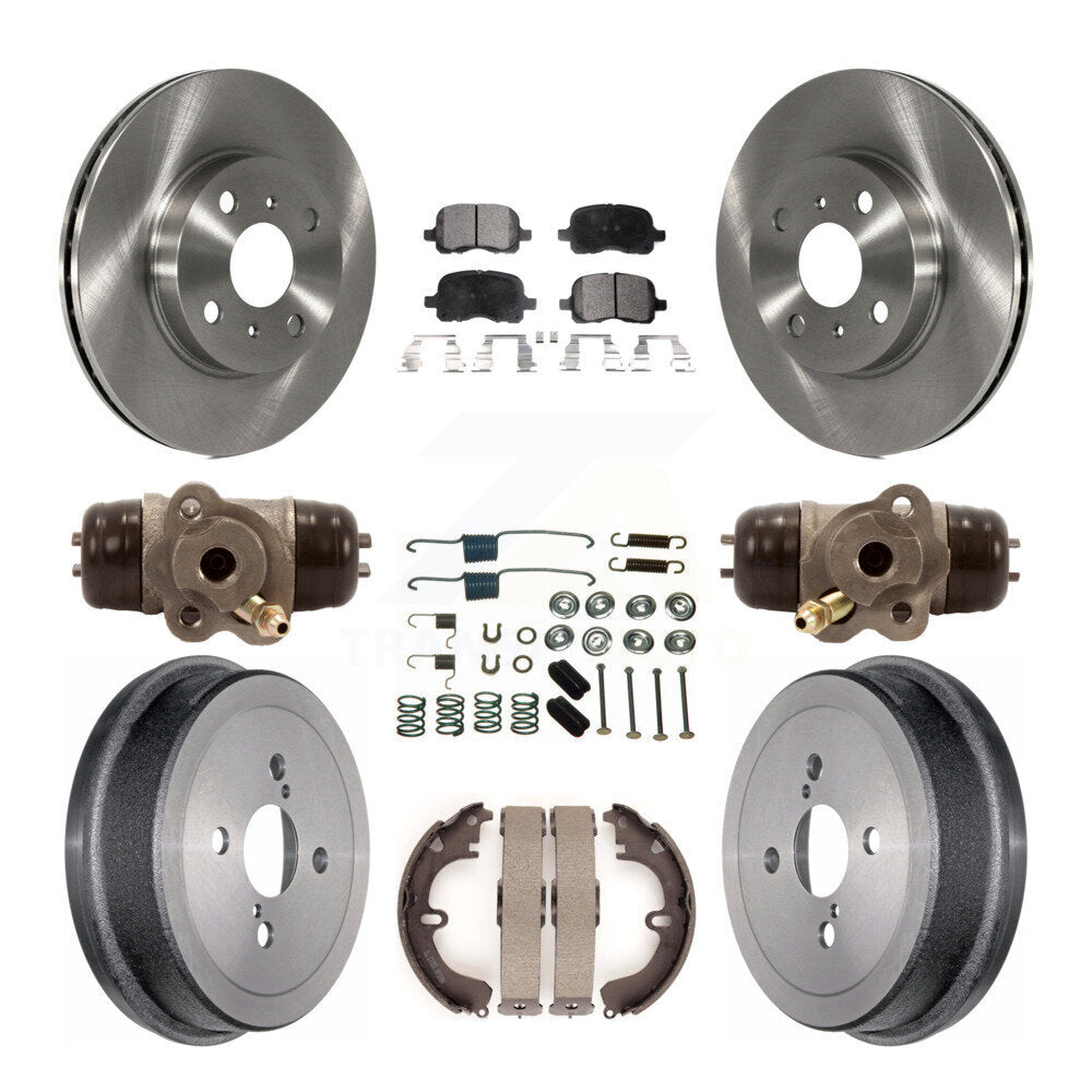 Transit Auto K8F-102372 Disc Brake Kit for 1999-2002 Toyota Corolla - Front and Rear product image