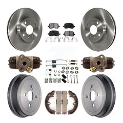 Transit Auto K8F-102372 Disc Brake Kit for 1999-2002 Toyota Corolla - Front and Rear product image