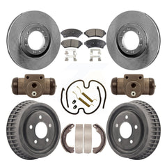 Transit Auto K8F-102396 Disc Brake Kit for 1997-2005 Chevrolet Venture, Pontiac Montana, Oldsmobile Silhouette & more - Front and Rear product image