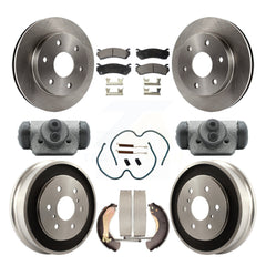 Transit Auto K8F-102399 Disc Brake Kit for 2005-2007 Chevrolet Silverado 1500, Chevrolet Silverado 1500 Classic, GMC Sierra 1500 - Front and Rear product image