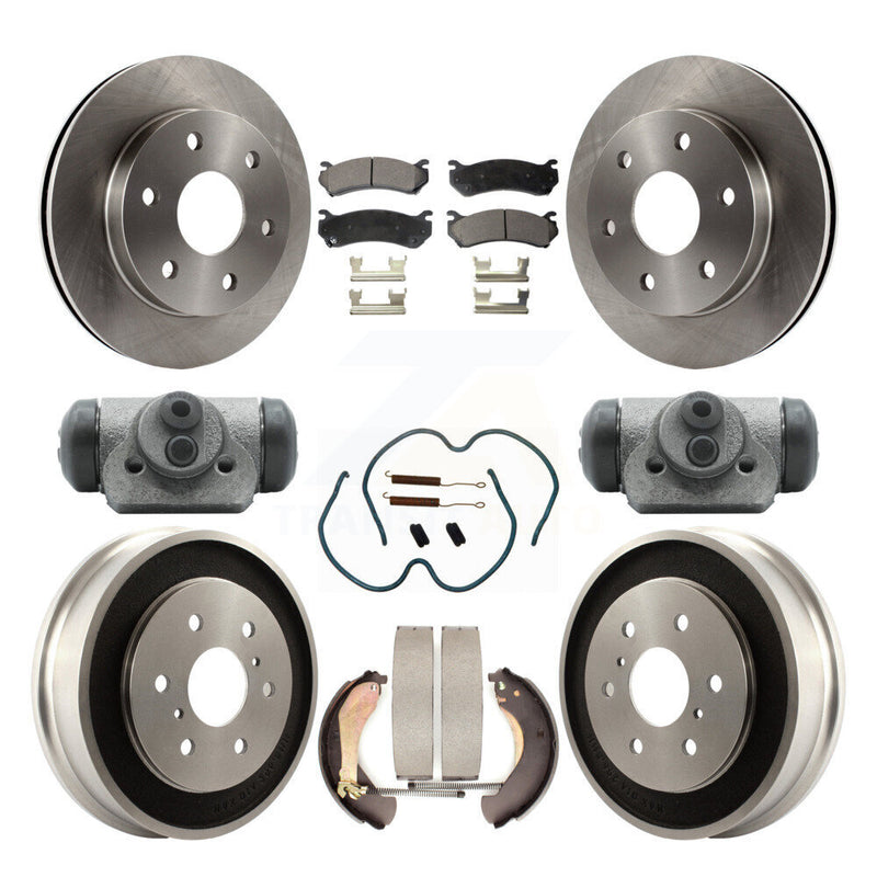 Transit Auto K8F-102399 Disc Brake Kit for 2005-2007 Chevrolet Silverado 1500, Chevrolet Silverado 1500 Classic, GMC Sierra 1500 - Front and Rear product image
