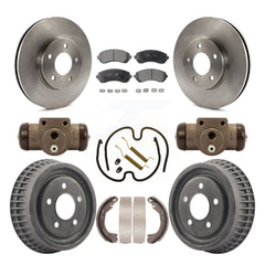 Transit Auto K8F-102401 Disc Brake Kit for 2002-2004 Chevrolet Venture, Oldsmobile Silhouette, Pontiac Montana - Front and Rear product image