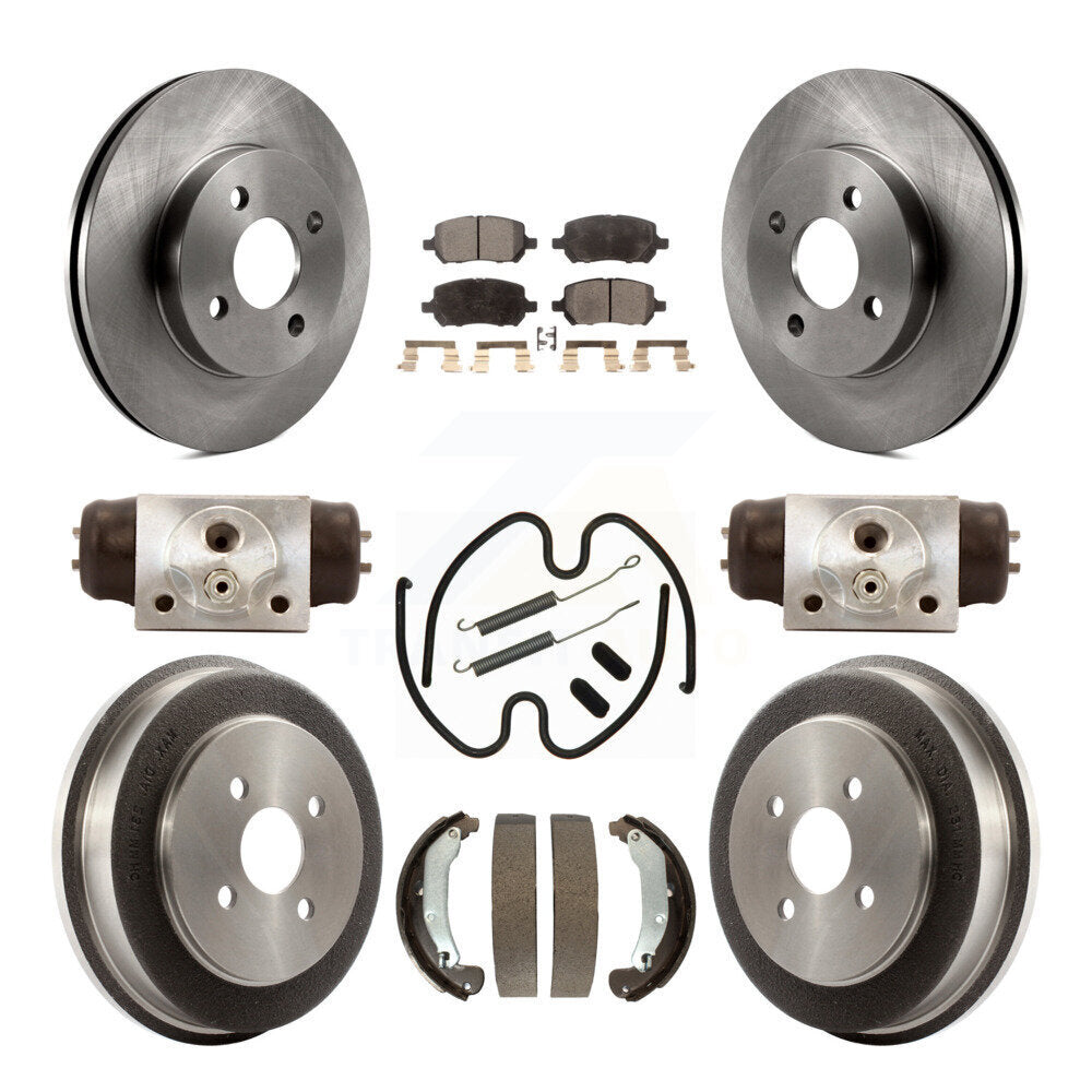 Transit Auto K8F-102402 Disc Brake Kit for 2003 Saturn Ion - Front and Rear product image