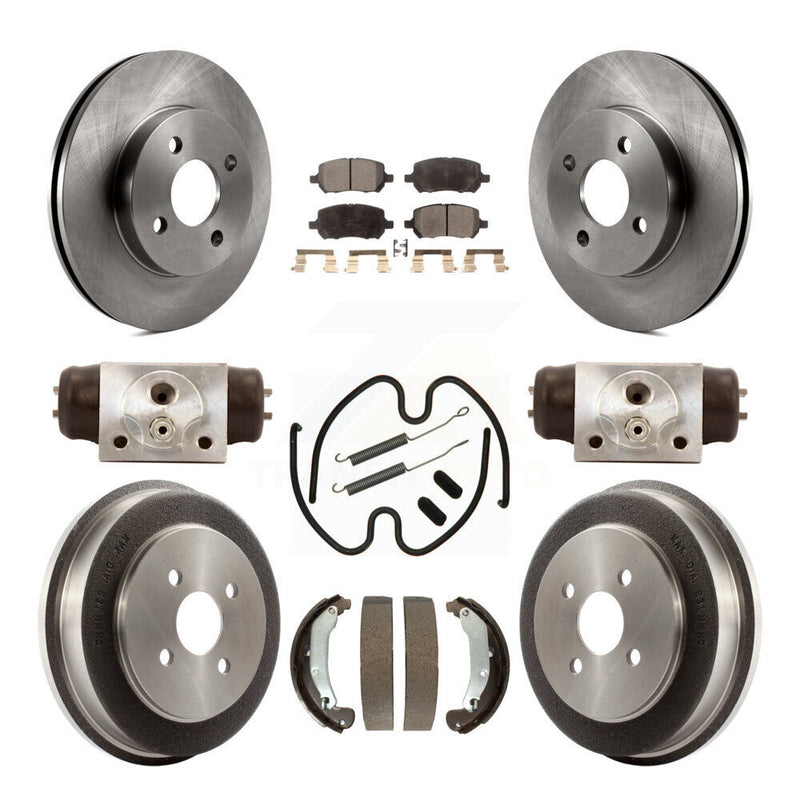 Transit Auto K8F-102402 Disc Brake Kit for 2003 Saturn Ion - Front and Rear product image