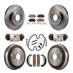 Transit Auto K8F-102403 Disc Brake Kit for 2003-2008 Pontiac G5, Chevrolet Cobalt, Pontiac Pursuit & more - Front and Rear product image