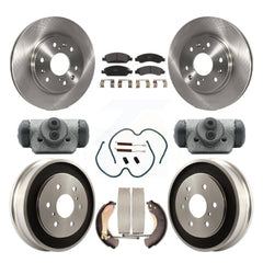 Transit Auto K8F-102410 Disc Brake Kit for 2005-2008 Chevrolet Silverado 1500, GMC Sierra 1500, Chevrolet Silverado 1500 Classic - Front and Rear product image