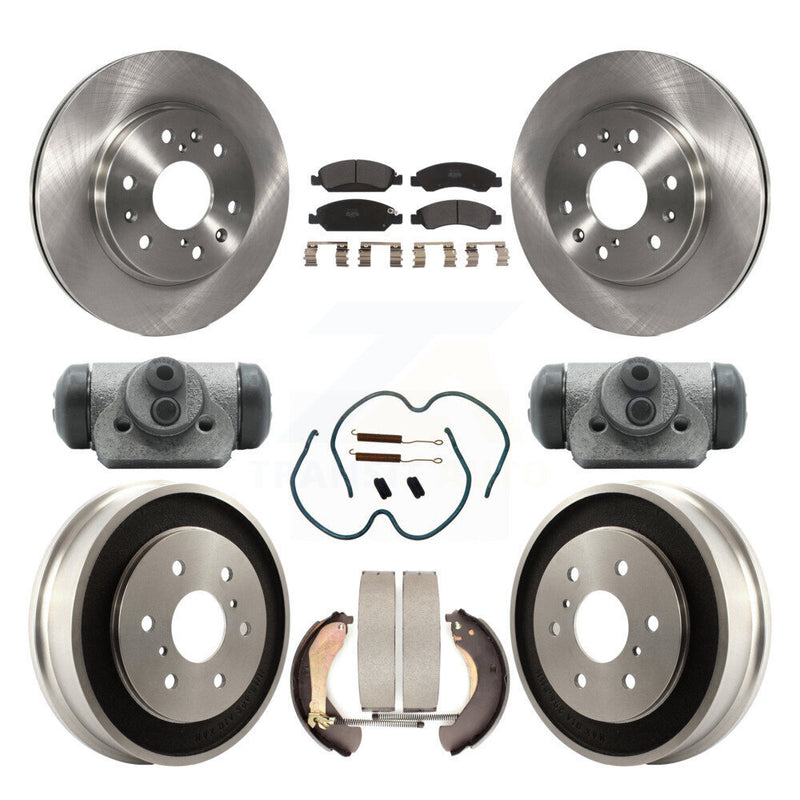 Transit Auto K8F-102410 Disc Brake Kit for 2005-2008 Chevrolet Silverado 1500, GMC Sierra 1500, Chevrolet Silverado 1500 Classic - Front and Rear product image