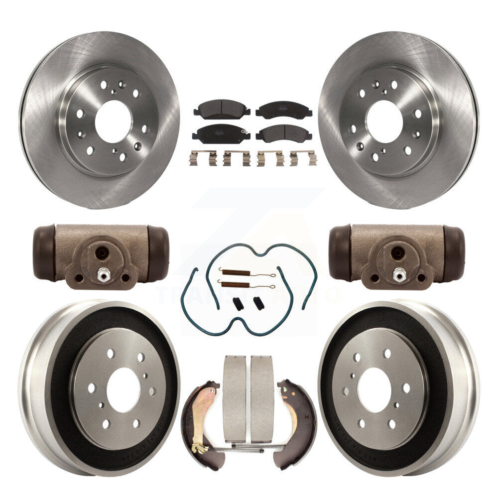 Transit Auto K8F-102411 Disc Brake Kit for 2005-2008 Chevrolet Silverado 1500, GMC Sierra 1500, Chevrolet Silverado 1500 Classic - Front and Rear product image