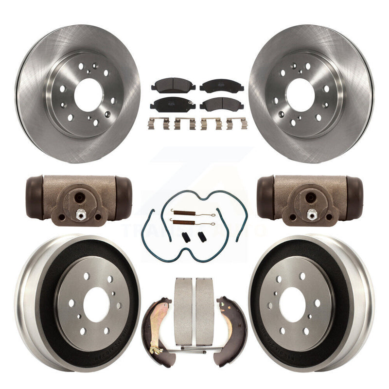 Transit Auto K8F-102411 Disc Brake Kit for 2005-2008 Chevrolet Silverado 1500, GMC Sierra 1500, Chevrolet Silverado 1500 Classic - Front and Rear product image