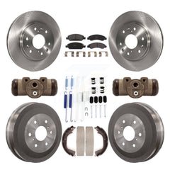 Transit Auto K8F-102413 Disc Brake Kit for 2010-2013 Chevrolet Silverado 1500, GMC Sierra 1500 - Front and Rear product image