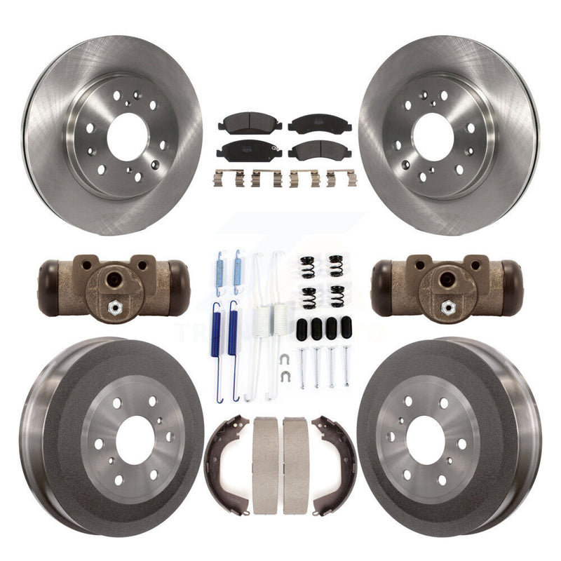 Transit Auto K8F-102413 Disc Brake Kit for 2010-2013 Chevrolet Silverado 1500, GMC Sierra 1500 - Front and Rear product image