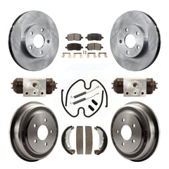 Transit Auto K8F-102414 Disc Brake Kit for 2007-2008 Chevrolet Cobalt, Pontiac G5 - Front and Rear product image