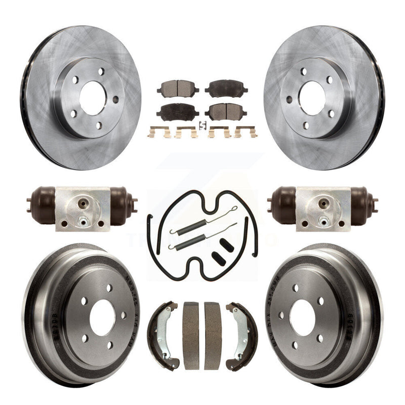Transit Auto K8F-102414 Disc Brake Kit for 2007-2008 Chevrolet Cobalt, Pontiac G5 - Front and Rear product image