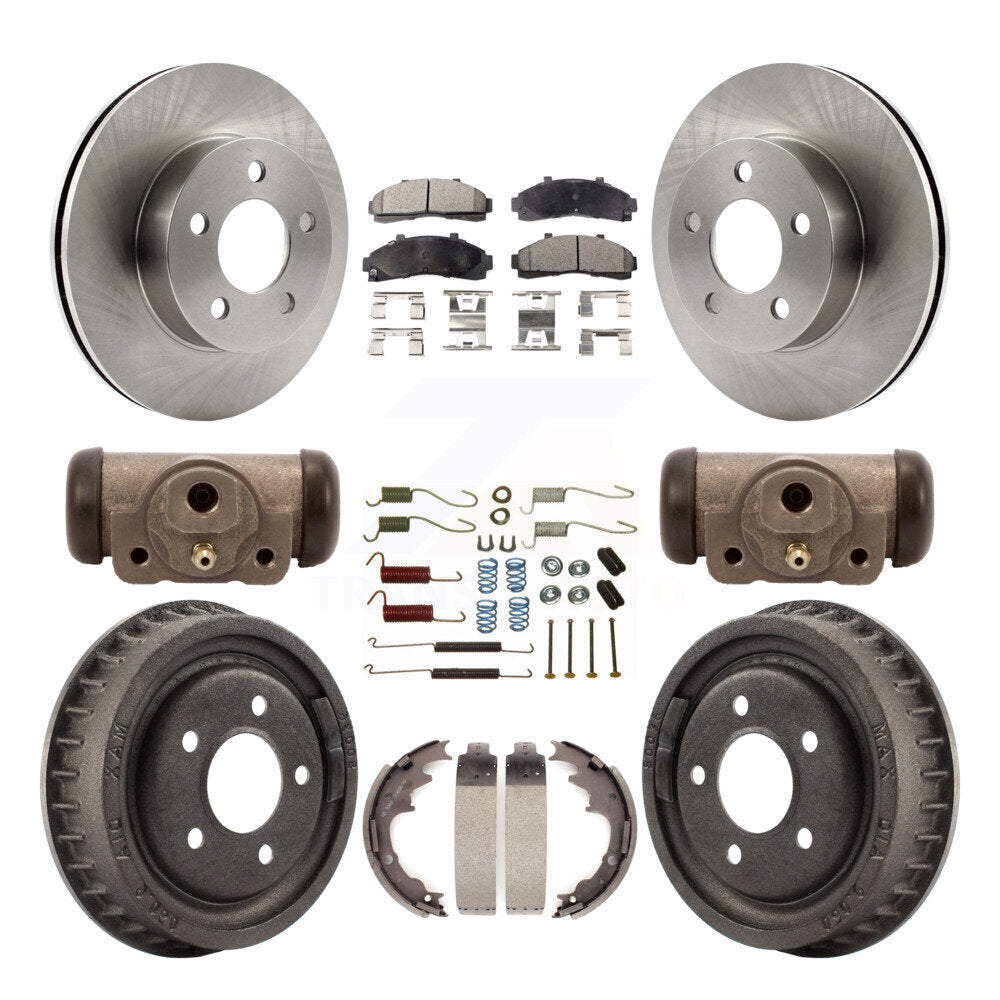 Transit Auto K8F-102422 Disc Brake Kit for 2001-2002 Ford Ranger - Front and Rear product image