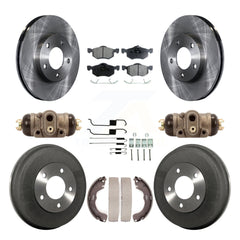 Transit Auto K8F-102427 Disc Brake Kit for 2001-2007 Ford Escape, Mercury Mariner, Mazda Tribute - Front and Rear product image