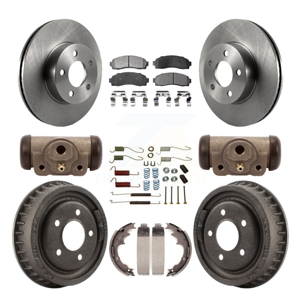 Transit Auto K8F-102428 Disc Brake Kit for 2004-2009 Mazda B4000, Ford Ranger - Front and Rear product image