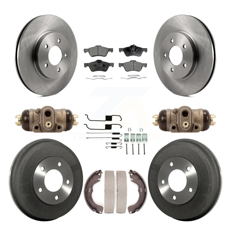 Transit Auto K8F-102430 Disc Brake Kit for 2005-2007 Ford Escape, Mercury Mariner - Front and Rear product image