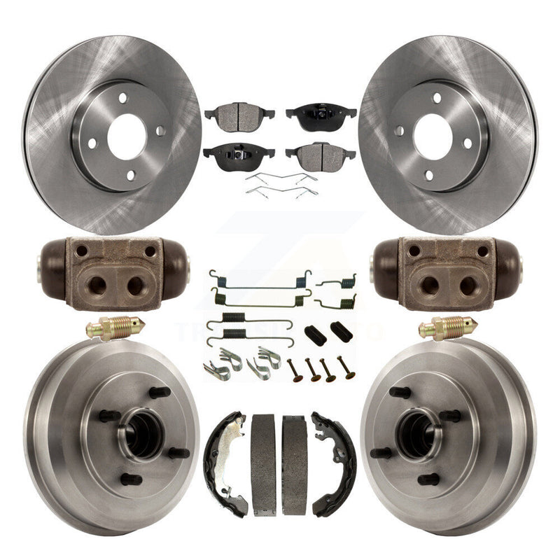 Transit Auto K8F-102431 Disc Brake Kit for 2005-2007 Ford Focus - Front and Rear product image