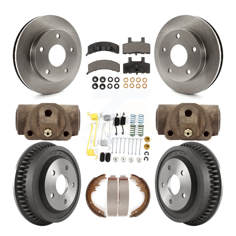 Transit Auto K8F-102435 Disc Brake Kit for 1994-1999 Dodge Ram 1500 - Front and Rear product image