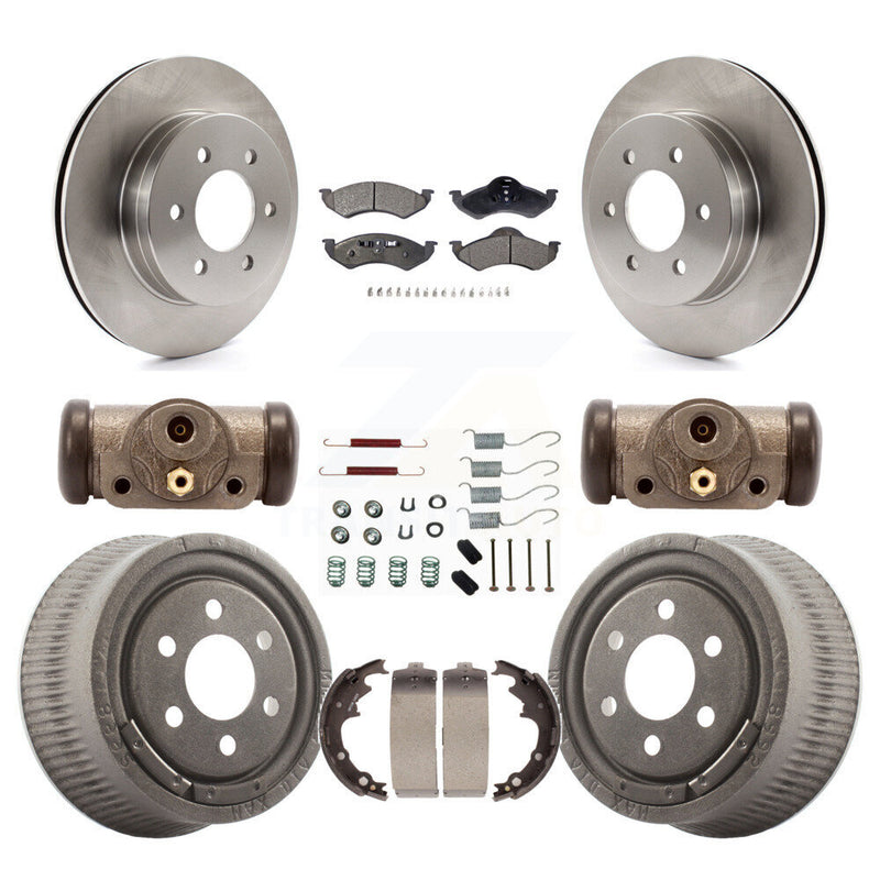 Transit Auto K8F-102437 Disc Brake Kit for 2000-2002 Dodge Dakota - Front and Rear product image