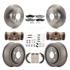 Transit Auto K8F-102439 Disc Brake Kit for 2001-2006 Jeep Wrangler, Jeep TJ - Front and Rear product image