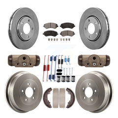 Transit Auto K8F-102445 Disc Brake Kit for 2001-2007 Dodge Caravan, Chrysler Town & Country, Chrysler Voyager & more - Front and Rear product image