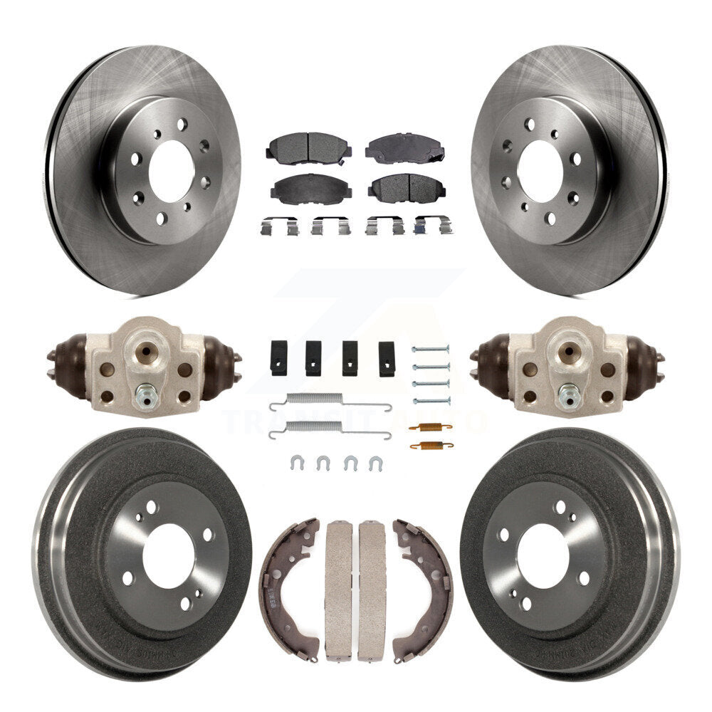 Transit Auto K8F-102457 Disc Brake Kit for 2010-2014 Honda Insight - Front and Rear product image